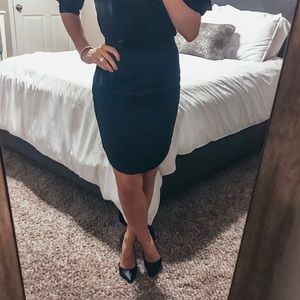 Gianna Bini Navy Blue Pencil Skirt Size 0 (NWOT)